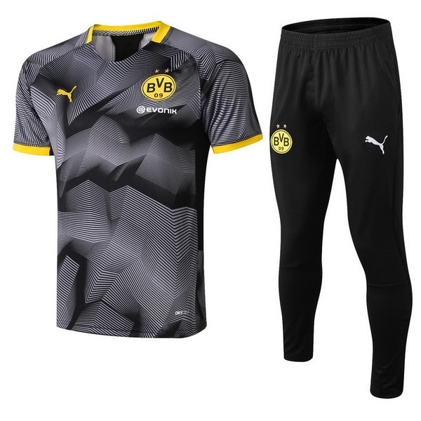 Entrenamiento Borussia Dortmund Conjunto Completo 2018-19 Gris Negro